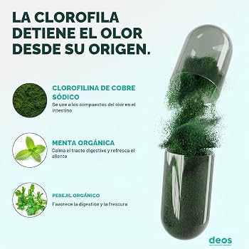 DEOS Suplemento Desodorante | Elimina el Mal Olor desde adentro